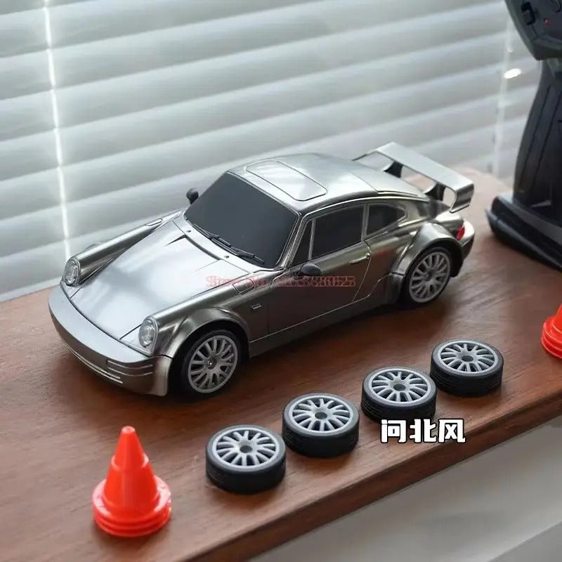 Ask North Wind 993 Liquid Silver RC Drift Car – High-Speed Remote Control Racer